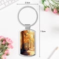 thumbnail image 2 of Coolnut 1 PCS Keychain Keyring, Spectacular Autumn Countryside with A Road Lightweight Metal Keychain Key Ring, Keychain Pendant Party Favor Reward Gifts, 2 of 6