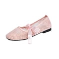 thumbnail image 2 of Lenago Fashion Ballet Shoes for Women Comfortable Pointy Toe Flats Mesh Casual Shoes for Women Slip on Shoes Summer Fall Trendy Office Shoes Pink US9.5, 2 of 7