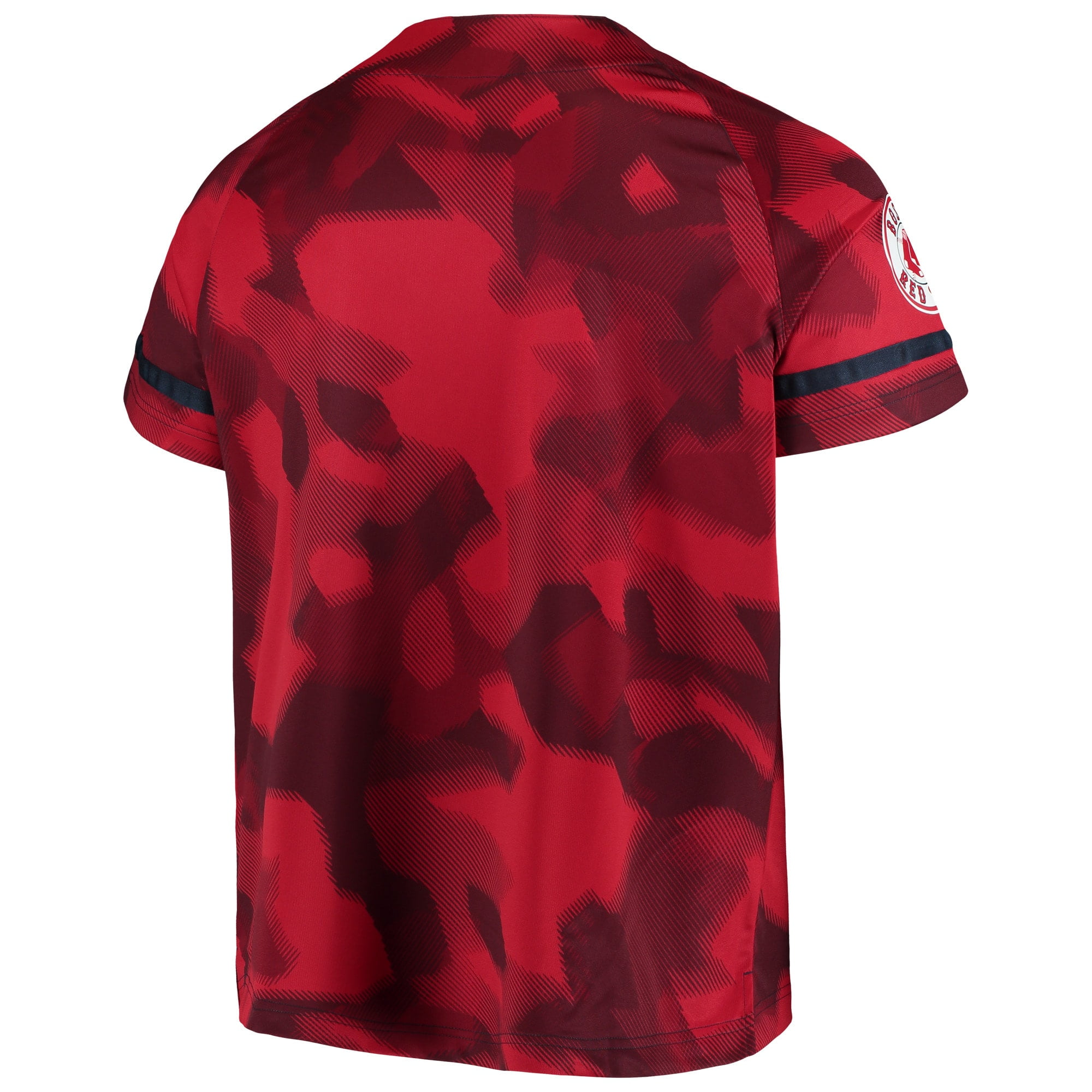 camo red sox shirt