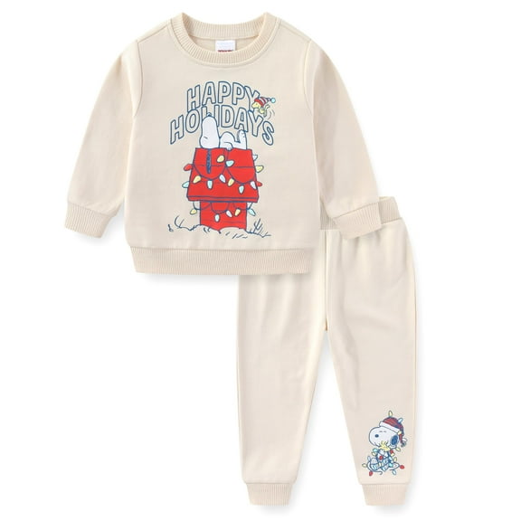 Peanuts Snoopy Sweatshirt and Pants Set (Baby Boys), 2 Piece Set, Sizes 12M-24M