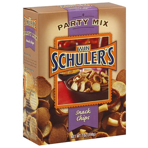 Win Schuler's Party Mix Snack Chips, 7 oz, (Pack of 12) by Generic