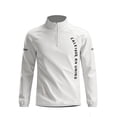 thumbnail image 2 of LTTVQM Mens Quarter Zip Pullover Running Shirt Long Sleeve Quick Dry Athletic Workout Summer Sport Fashion Shirts Blue M, 2 of 5