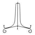 thumbnail image 1 of HURRISE Black Display Bowl Plate Stand Iron Easel Classic Display Stand, 10" Black, 1 of 7