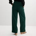 thumbnail image 2 of Juniors' SO® Wide Leg Pleated Curvy Fit Trousers Color: Brown Size: LARGE, 2 of 4