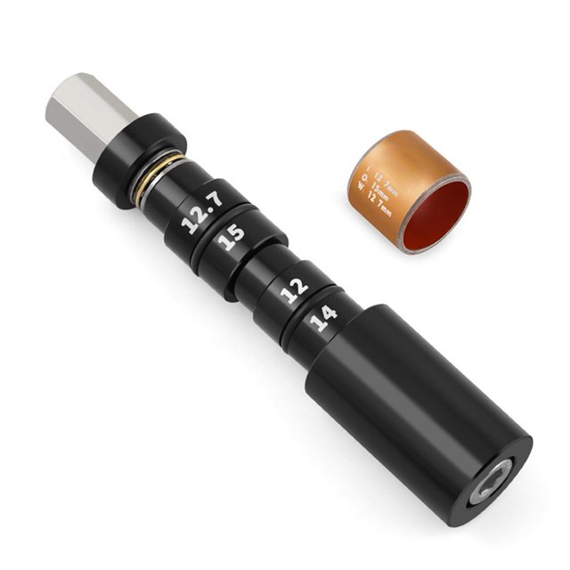 Bike Rear Shock Absorber Bushing Removal Install Tool with Spare Bushing for DU