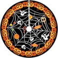 thumbnail image 3 of Halloween Tree Skirt 48 in,Reversible Double Sided Christmas Party Supplies for Home Tabletop Trees Holiday Decoration, 3 of 7