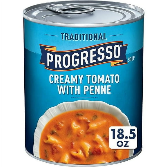 Progresso Traditional, Creamy Tomato With Penne Canned Soup, 18.5 oz. ( Pack of 2 )
