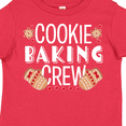 thumbnail image 4 of Inktastic Christmas Cookie Baking Crew with Oven Mitts Boys or Girls Toddler T-Shirt, 4 of 5