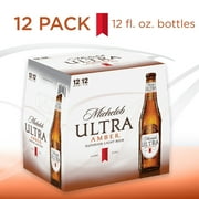 Michelob ULTRA Amber Light Beer, 12 Pack Beer, 12 FL OZ Bottles, 4.2% ABV