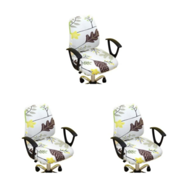 Transemion 1/2/3/5 2pcs/set Office Chair Cover For Professional And Polished Look Dustproof Youth aftertaste 3PCS