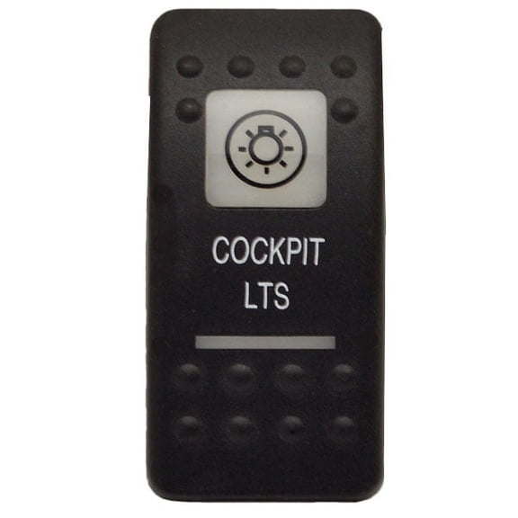 Carling Boat Rocker Actuator | Cockpit Lights Switch Cover