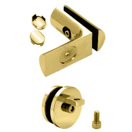 Crl Hyda9br Brass Hydroslide 90 Degree Wall To Glass Sliding
