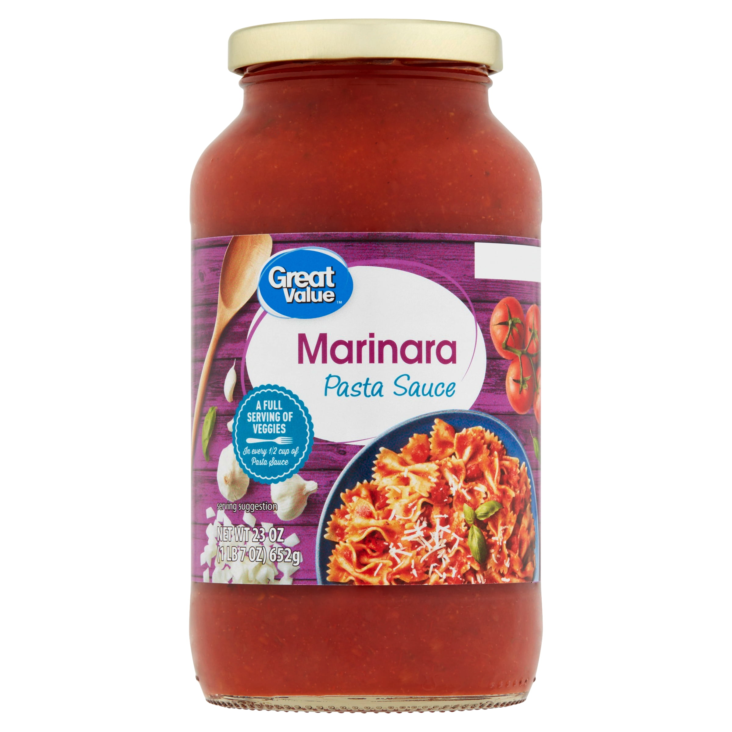 Great Value Marinara Pasta Sauce, 23 oz