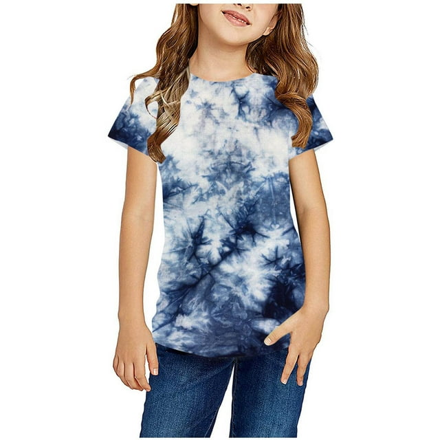 Meichang T-Shirts pour Filles 10-12 Ans, T-Shirts pour Enfants Garçons Filles Manches Courtes Col Rond Vêtements d'Été Confortables Doux Graphiques T-Shirts pour Enfants