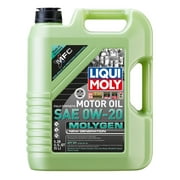 Liqui Moly 20438 Molygen New Generation SAE 0W-20 Synthetic Motor Oil - 5 Liters