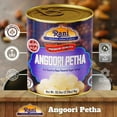 thumbnail image 4 of Rani Angoori Petha (Ash Gourd In Rose Flavored Sugar Syrup) 35.3oz (2.2lbs) 1kg, Pack of 6, Approximately 14 pieces, Easy Open Lid ~ Ready to eat | Gluten Free | Non-GMO | Kosher | Indian Origin, 4 of 10