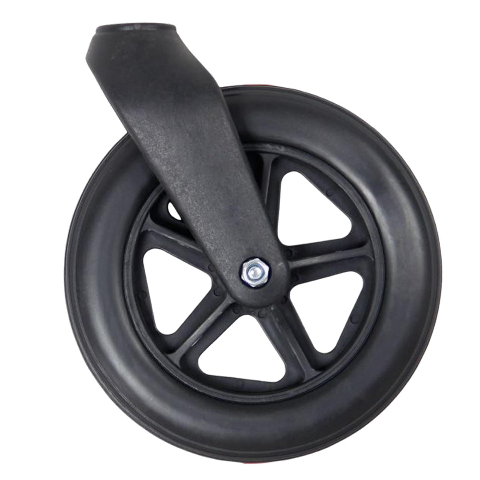 Wheel Front Fork Accessories for Standard Wheels Folding Walkers 8Inch