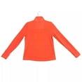 thumbnail image 2 of Tek Gear Petite Womens Micro Fleece Pullover Size M Coral Quarter Zip MockNeck, 2 of 3
