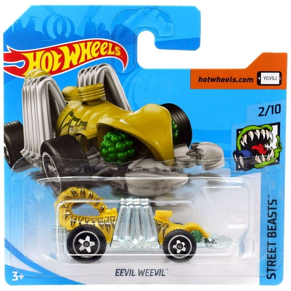 Hot Wheels Street Beasts Eevil Weevil Die-Cast Car (2/10)