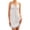 White, variant on Sngxgn Women's Nightgown Sleeveless Sleepwear Wide Strap Sleep Shirt Nightshirt(Black,M)