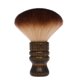 thumbnail image 1 of Cepillo de plumero JM de cuello grande para limpieza Facial con mango de Madera y pelo de nailon, 1 of 5