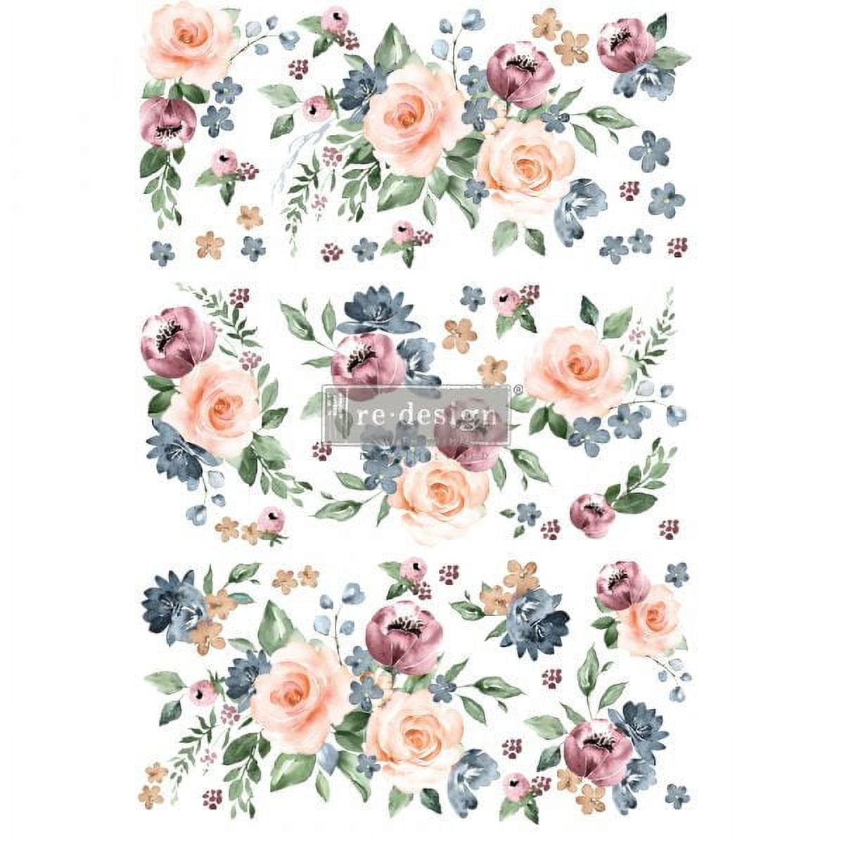 Redesign Decor Transfer - Floral Home, Mixed
