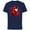 Navy, variant on Marvel Daredevil Super Hero Comic Art City and DD Symbol - Short Sleeve Cotton T-Shirt for Adults - Customized-Black
