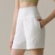 thumbnail image 1 of Puntoco Pantalones cortos deportivos para mujer, de verano, lisos, con bolsillos, cintura alta, informales, deportivos, 1 of 4