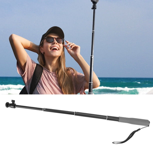 Palo Para Selfie, Palo Para Selfie Extensible De Mano, aleación De Aluminio Con Rotación De 360 Grados Para Cámara De Acción