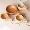 thumbnail image 2 of Advancent Taza de para café, té, leche, tazas creativas de madera, desayuno, avena, taza con asa, cocina, oficina, tazas, suministros para beber Teteras mil trescientos veintinueve Advancent HA081198-02, 2 of 6