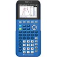 thumbnail image 2 of Texas Instruments TI84PLUSCEBLUE TI-84 Plus CE Graphing Calculator Bionic, Blue, 2 of 2
