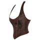 thumbnail image 3 of Corsé Medieval Steampunk para mujer, para el pecho ropa Retro, corpiño con cuello Halter, Top, Corselet, disfraces de Cosplay, vestido de carnaval, 3 of 5