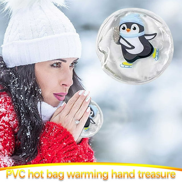 Portable Breaking Hot, Hand Warming Hot Compress, Environmentally Friendly PVC Hot Bag Warming Baby Hand Warmer,30ML