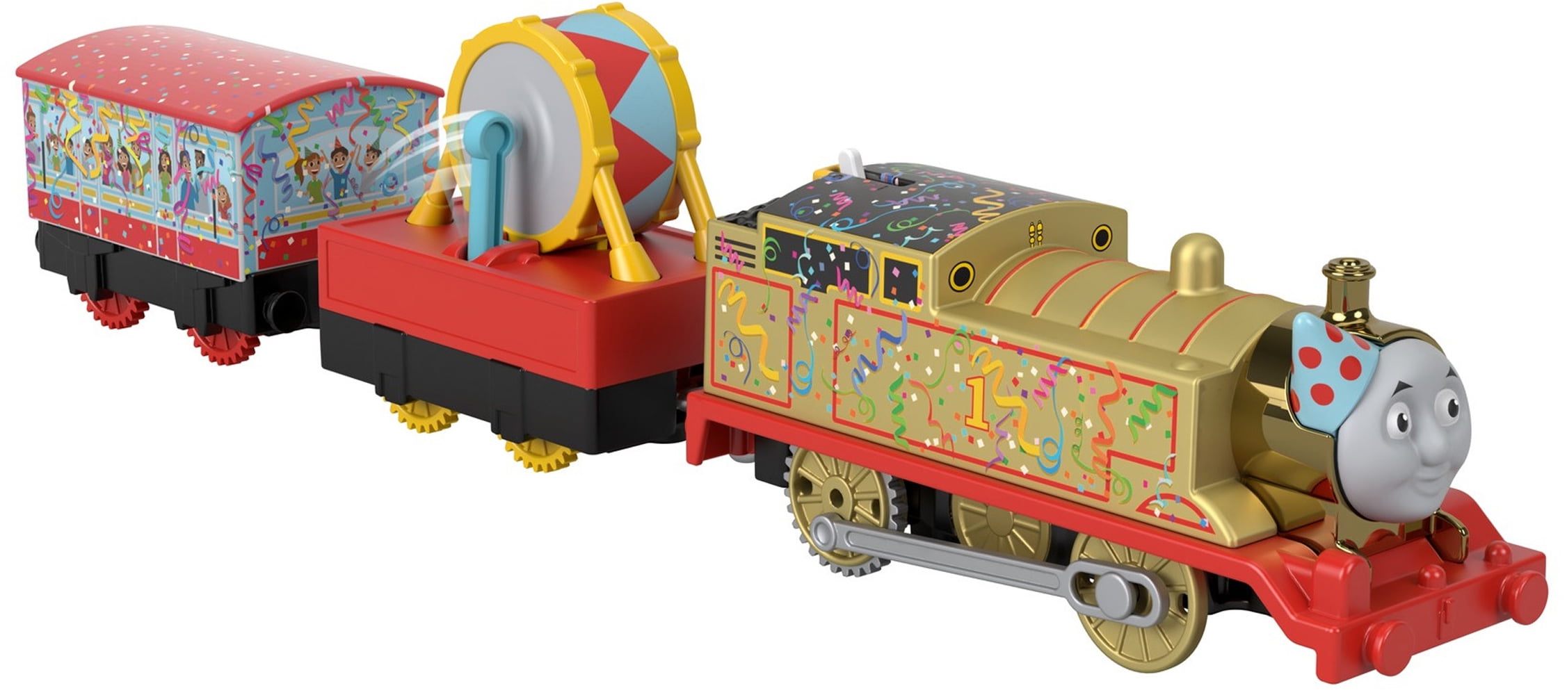 Fisher-Price Thomas and Friends Trackmaster 2020 Golden Thomas Train New 
