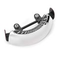 thumbnail image 1 of KIMISS Motorcycle Holographic Rear View Mirror Chrome 180 Wide Angle Universal, 1 of 5