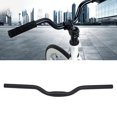 thumbnail image 4 of Manillar de bicicleta de montaña de 25,4 mm con barra elevadora extra larga, manillar MTB de aleación de aluminio 600 mm 30 mm, 4 of 9