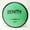 Green, variant on MVP Zenith (Neutron) James Conrad 2021 Distance Driver Golf Disc