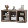 thumbnail image 6 of ModFusion 59 Inch Modern Entertainment Center with Adjustable Shelves, Media Console Fits 65 Inch TVs for Living Room, Washed Grey, 6 of 10