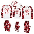 thumbnail image 1 of Kids Pajama Set,Plaid Printed Blouse Pants Family Matching,Pajamas for Family, 1 of 7