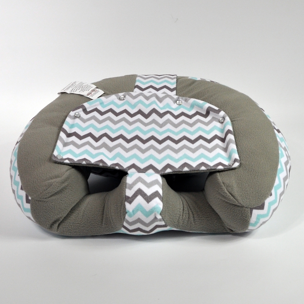 The Original Hugaboo Infant Sitting Chair - Blue n' Yellow Fleece