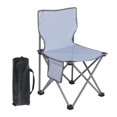 thumbnail image 2 of Silla de Camping portátil, silla de pesca con respaldo alto, silla plegable antideslizante, silla plegable para parque, playa, césped, concierto, , 39x39x65cm, 2 of 8