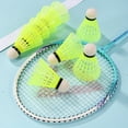 thumbnail image 5 of 12 Pcs Plastic Badminton Shuttlecocks,Bexikou High Speed Badminton Balls with Great Stability and Durability, Indoor Outdoor Shuttlecock for Training Exercise Gym Fitness Game, 5 of 5