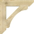 thumbnail image 3 of Ekena Millwork 6"W x 34"D x 34"H Legacy Slat Rough Sawn Bracket, Douglas Fir, 3 of 4