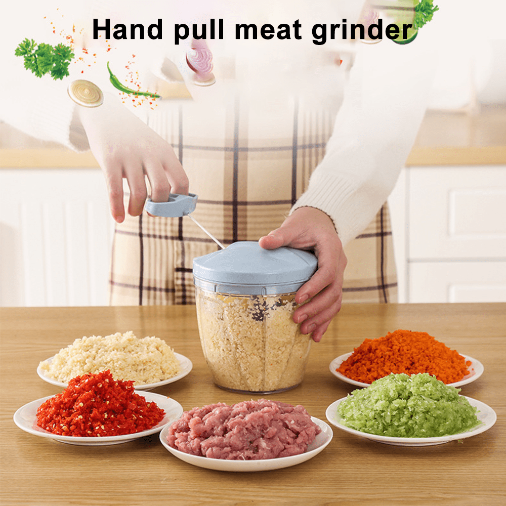 Household Hand-pulled Meat Grinder Multi-function Garlic Puree