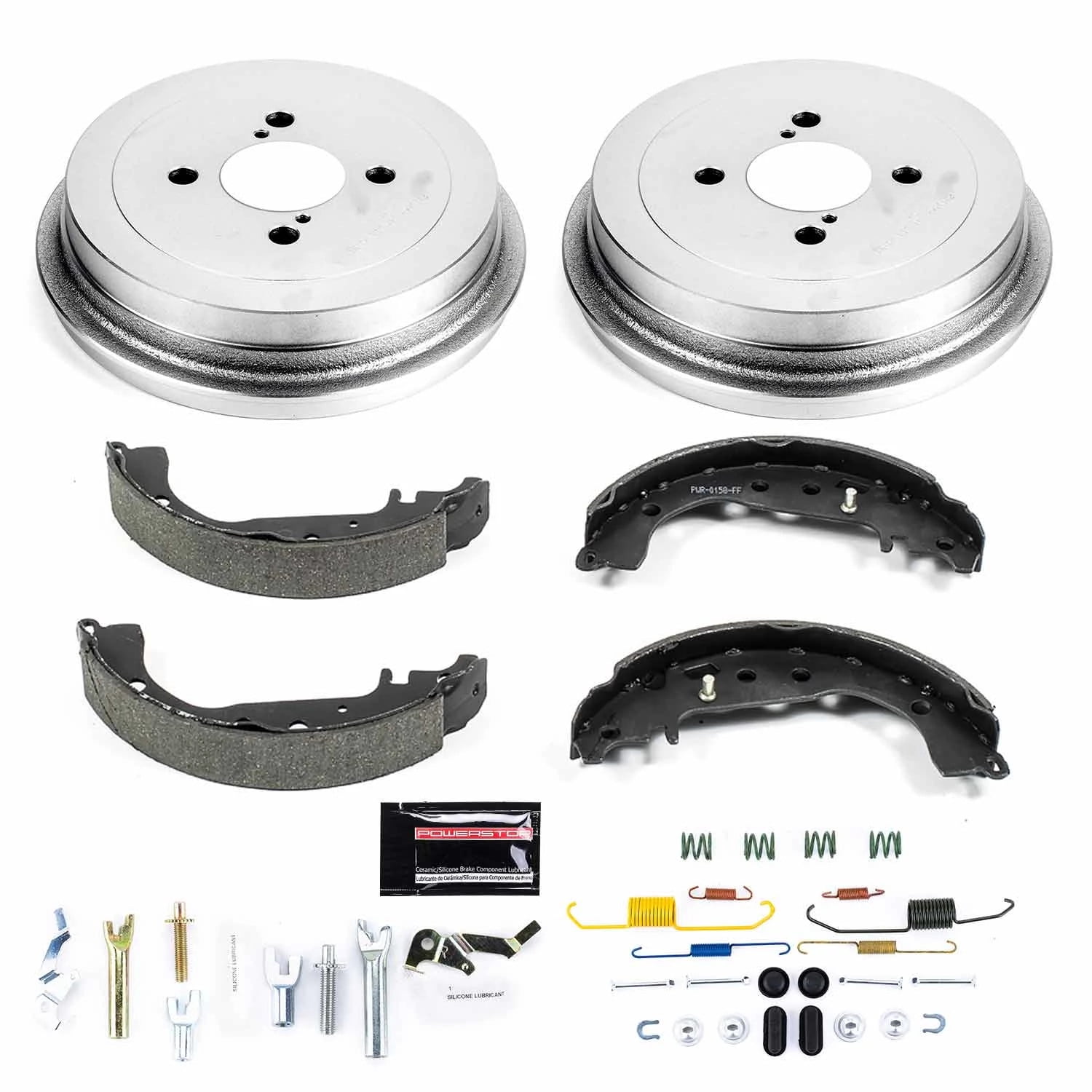Power Stop Rear Stock Replacement Drum and Shoe Kit KOE15402DK