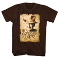 thumbnail image 1 of John Wayne Hollywood Icon Actor Worn Out Poster Adult T-Shirt Tee, 1 of 2