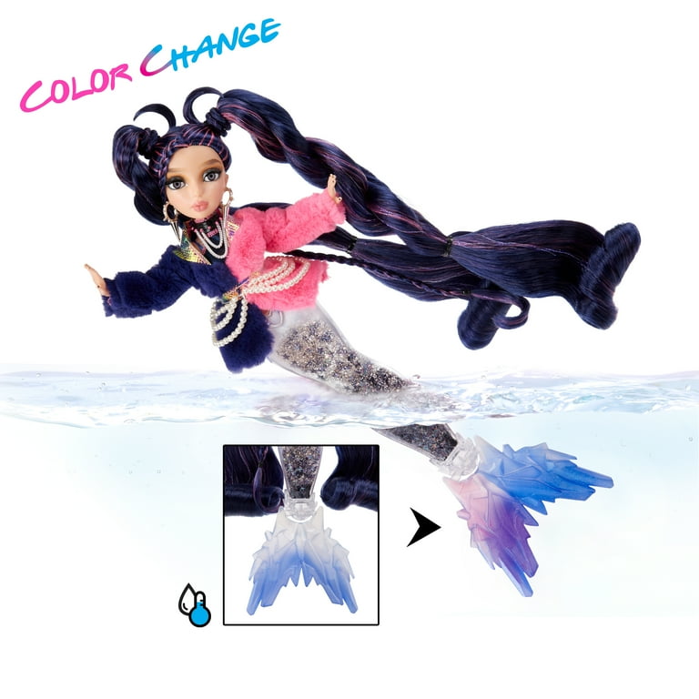 Mermaze Mermaidz Winter Waves Nera Fashion Doll Toy with Mermaze Mermaidz Winter Waves Nera Fashion Doll Toy with