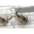 thumbnail image 4 of Kingston Brass KS8058BEX Essex Two-Handle Wall Mount Roman Tub Faucet, Brushed Nickel, 4 of 7