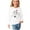 White, variant on Nrmvnmi Toddler Baby Boys Girls Trendy Graphic Print Crew Neck Long Sleeve Casual Pullover Loose Fit Comfortable Imitation Cotton Clothes 2024 Fashion In Fall Winter