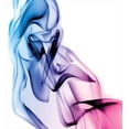 thumbnail image 3 of Abstract Duvet Cover Set, Surreal Art Colorful Smoke Flow Swirl Contemporary Print, Decorative 3 Piece Bedding Set with 2 Pillow Shams, Queen Size, Fuchsia Blue, by Ambesonne, 3 of 3